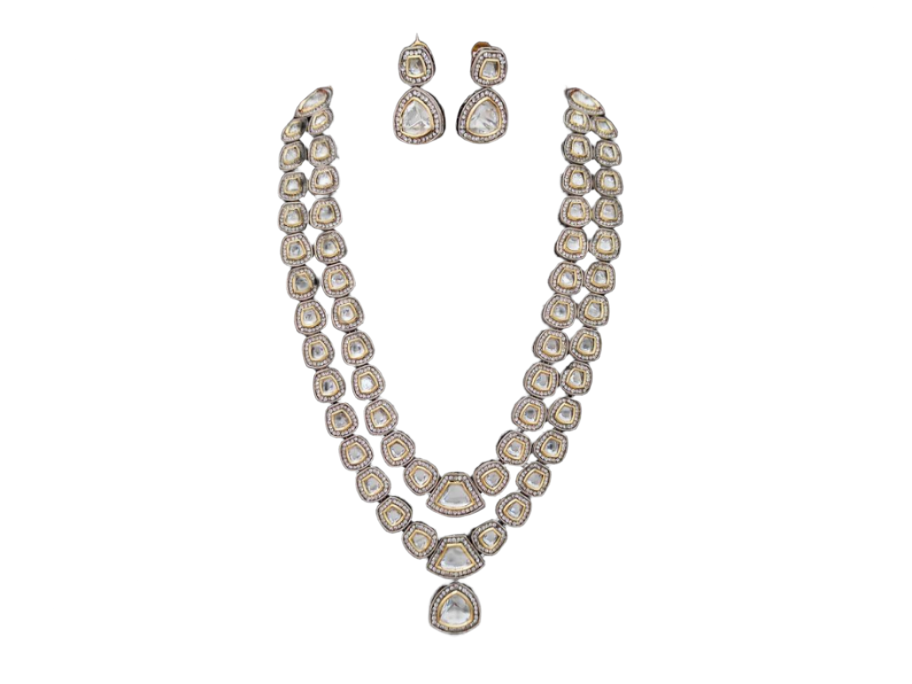 Kundan Necklace NS-11488-564