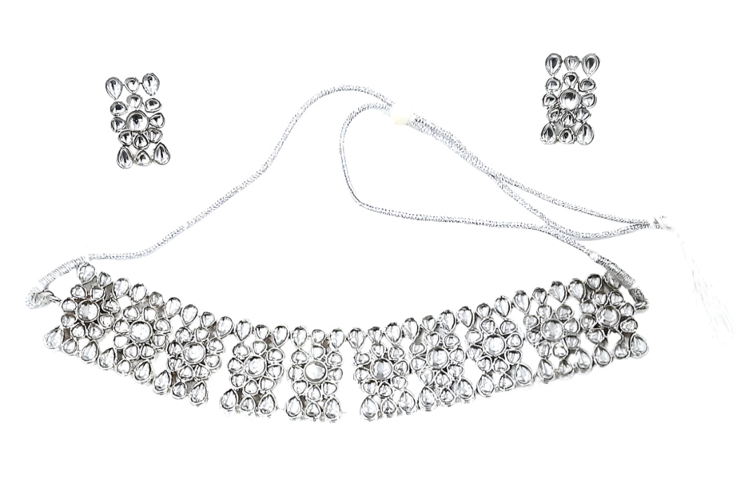 Kundan Necklace NS-10590-59