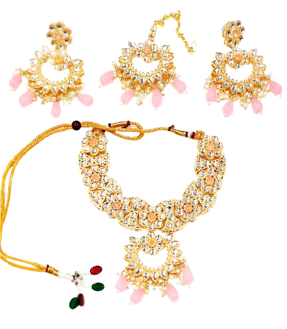 Kundan Necklace NS-11655-80