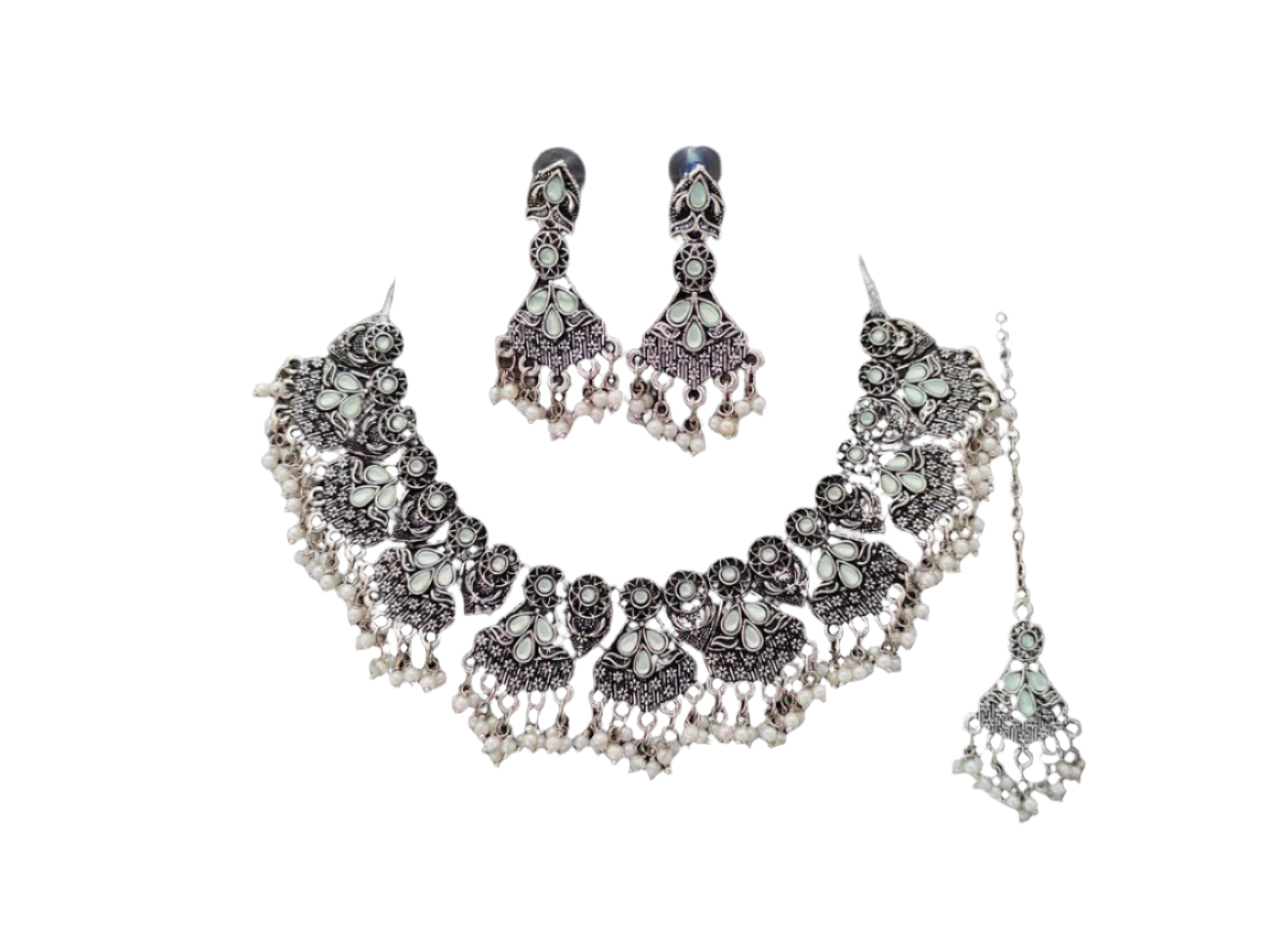 Oxidized Necklace NS-11193-53