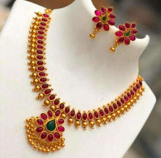 Kundan Neclace KJ-GCHJ-02
