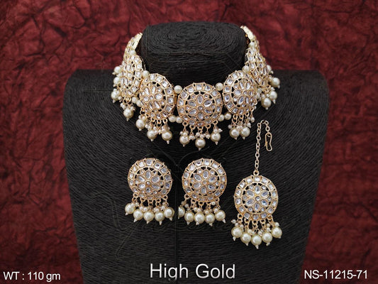 Kundan Necklace NS-11215-71