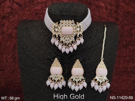 Kundan Necklace NS-11429-88