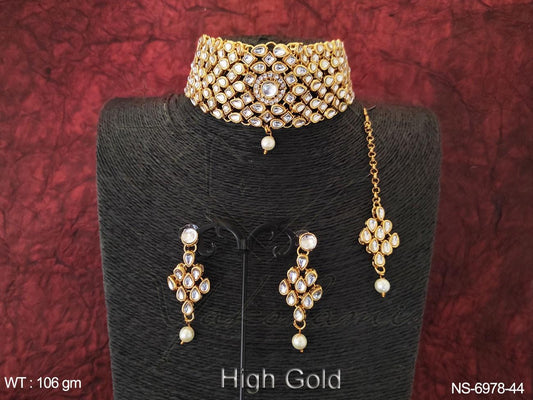 Kundan Necklace NS-6978-44