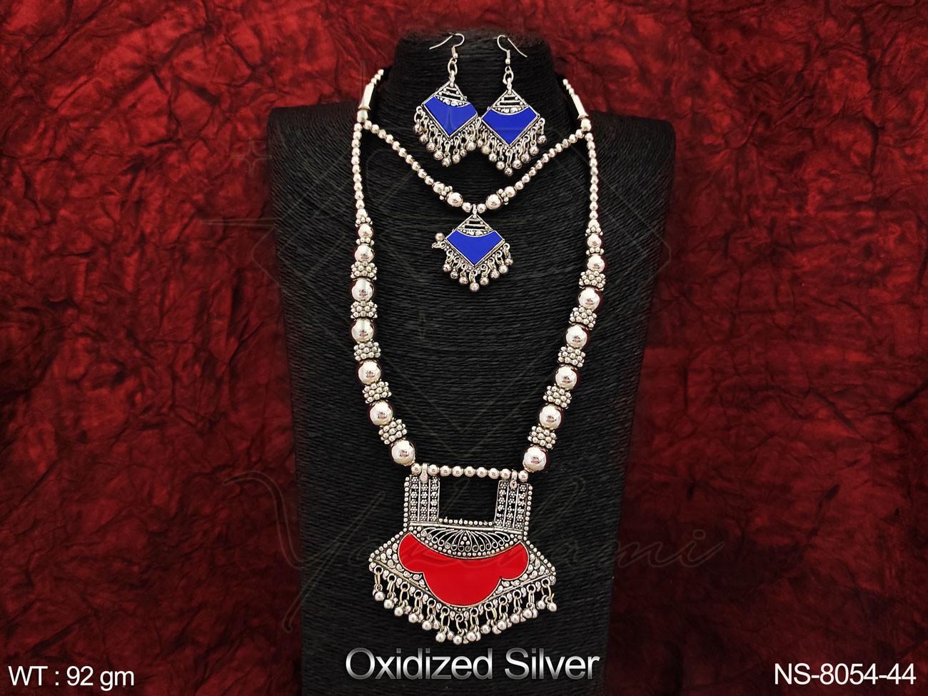 Oxidized Necklace NS-8054-44
