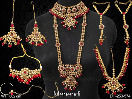 Yakshami Mehendi Polish Dulhan Set for Wedding for women and girls