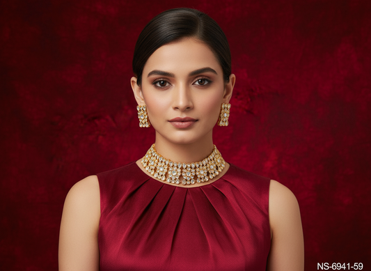 Polki Necklace NS-6941-59