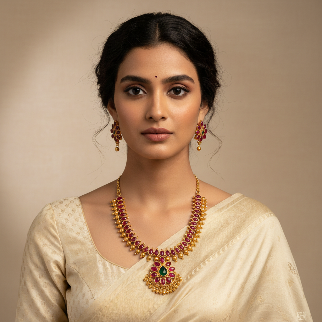 Kundan Neclace KJ-GCHJ-02