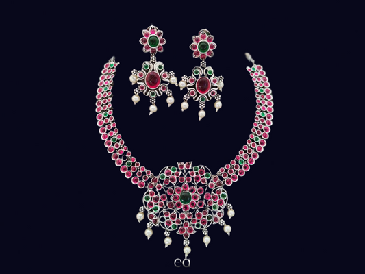 Oxidized Necklace NS-10891-81