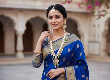 Kundan Necklace NS-10305-494