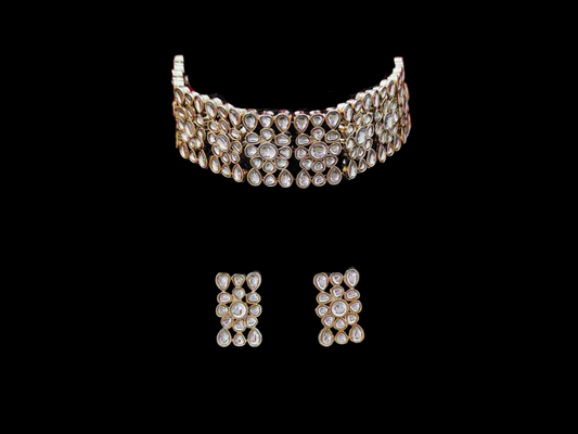Kundan Necklace NS-10590-59
