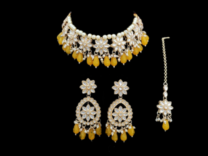 Kundan Necklace NS-11658-83