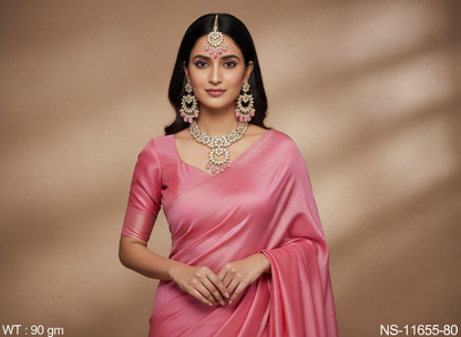 Kundan Necklace NS-11655-80