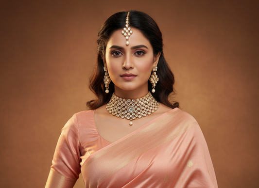 Kundan Necklace NS-6978-44