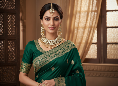 Kundan Necklace NS-11413-332