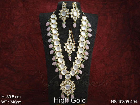 Kundan Necklace NS-10305-494
