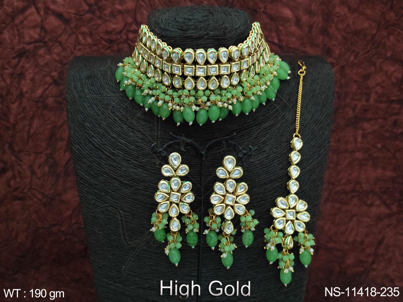 Kundan Necklace NS-11418-235