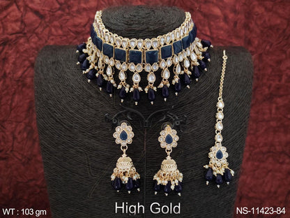 Kundan Necklace NS-11423-84
