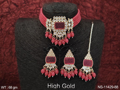 Kundan Necklace NS-11429-88