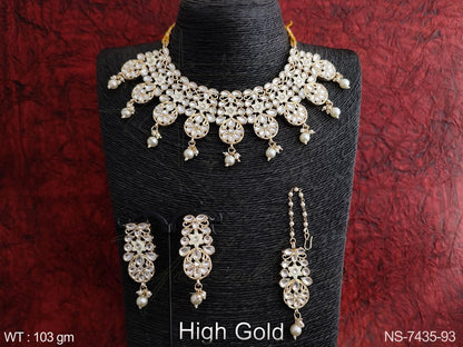 Kundan Necklace NS-7435-93