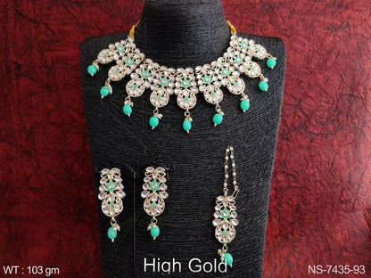 Kundan Necklace NS-7435-93