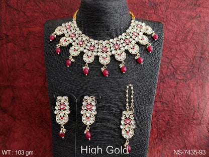 Kundan Necklace NS-7435-93