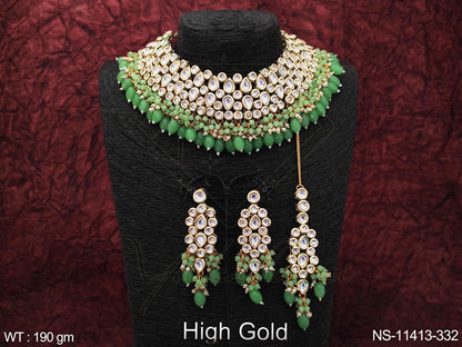 Kundan Necklace NS-11413-332