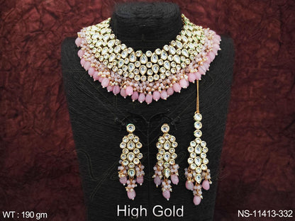 Kundan Necklace NS-11413-332
