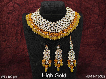 Kundan Necklace NS-11413-332