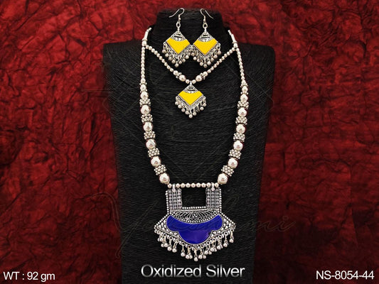 Oxidized Necklace NS-8054-44